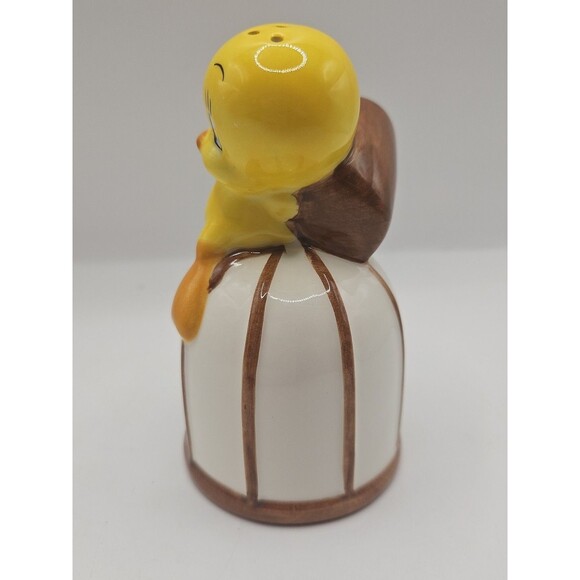 Vintage Gibson 2002 Tweety Bird on Cage Salt or Pepper Shaker - Picture 3 of 16